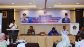 Kepala Dinsos Padang Heriza Syafani membuka Bimtek Pemberdayaan Penyandang Disabilitas, Rabu (11/9/2024). (Foto: Dinsos Padang)