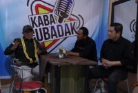 Bupati Tanah Datar, Eka Putra meresmikan podcast 