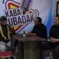 Bupati Tanah Datar, Eka Putra meresmikan podcast 
