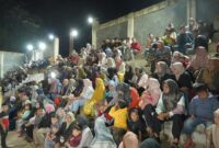 Masyarakat terlihat antusias menghadiri Camping Ground. (Foto: Prokopim Pemkab Solsel)