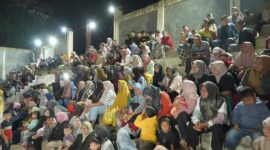 Masyarakat terlihat antusias menghadiri Camping Ground. (Foto: Prokopim Pemkab Solsel)