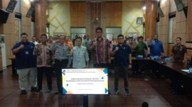 Pembukaan sosialisasi Standar Teknis Pembangunan Rumah Ramah Bencana yang digelar Dinas Perkim Padang. (Foto: Diskominfo Padang)