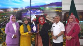 GOW Kota Jambi melakukan kunjungan silaturahmi dan studi tiru ke GOW Kota Padang. (Foto: Diskominfo Padang)