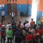 Pj Wali Kota Padang Andree Algamar membuka kegiatan goro di Shelter Masjid Darussalam, Kecamatan Koto Tangah, Sabtu (7/9/2024). (Foto: BPBD Padang)