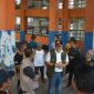 Penjabat (Pj) Wali Kota Padang Andree Algamar meninjau Shelter Darussalam di Kelurahan Bungo Pasang Kecamatan Koto Tangah, Sabtu (7/9/2024). (Foto: Prokopim Padang)