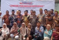 Bawaslu Sumbar mendeklarasikan Kampung Pengawasan Partisipatif di Kecamatan Kinali, Kabupaten Pasaman Barat, Senin (16/9/2024). (Foto: Ist)