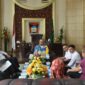 Pj Wali Kota Padang Andree Algamar menerima kunjungan Kepala Perwakilan BPK-RI Perwakilan Sumbar Sudarminto Eko Putra di Balai Kota Padang. (Foto: Prokopim Padang)