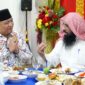 Pj Wali Kota Padang, Andree Algamar berdialog dengan Kepala Atase Agama Kedubes Arab Saudi, Syaikh Ahmad Bin Isa Al Hazimi. (Foto: Prokopim Padang)