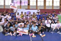 Tim Futsal SMAN 1 Solsel berhasil menjadi juara pertama AXIS Nation Cup (ANC) 2024. (Foto: AXIS)