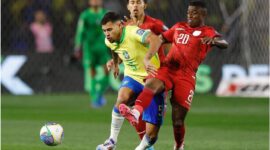 Gol tunggal Rodrygo membawa Brazil menang 1-0 atas Ekuador. IG cbf_futebol