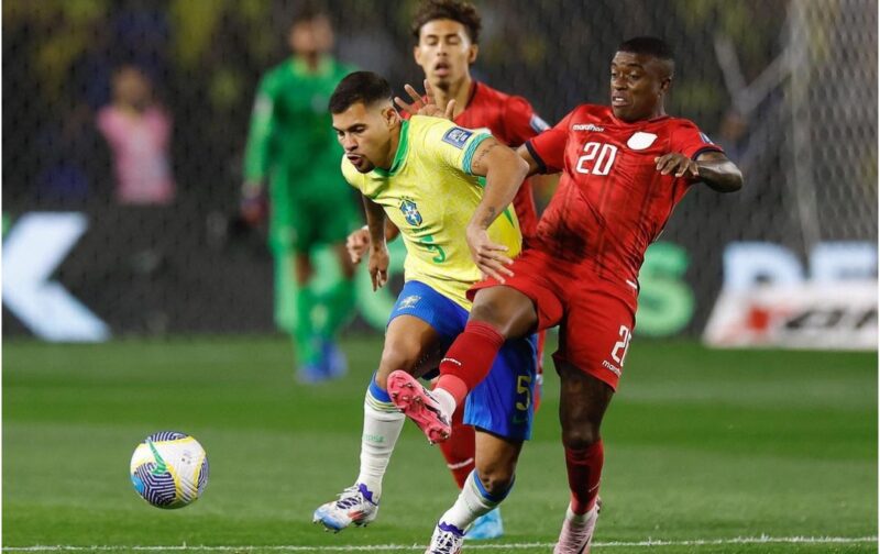 Gol tunggal Rodrygo membawa Brazil menang 1-0 atas Ekuador. IG cbf_futebol