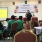 Camat Lubuk Begalung Andi Amir menghadiri Sosialisasi Pengawasan Partisipatif untuk Pilkada 2024 di Fave Hotel Padang, Senin (16/9/2024). 