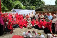 Camat Lubuk Begalung Nofiandi Amir menghadiri milad ke-3 KWT Gurlaw Peduli.