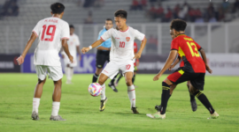 Tim U-20 Indonesia meraih kemenangan pada laga Kualifikasi Piala Asia U-20 2025 Grup F. (Foto: DOK PSSI)