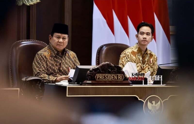 Presiden Prabowo Subianto dan Wakil Presiden Gibran Rakabuming Raka. (Foto: IG @prabowo)
