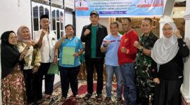 Pengukuhan kepengurusan Satgas Anti Tawuran dan Pokja Kelurahan Sehat Kelurahan Gurun Laweh Nan XX. (Foto: Ist)