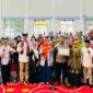 Kecamatan Lubeg menggelar Sosialisasi Program JKN sekaligus pelantikan Forum Komunikasi IMP Bangga Kencana Kecamatan Lubeg di Balai Basuo. (Foto: Ist)