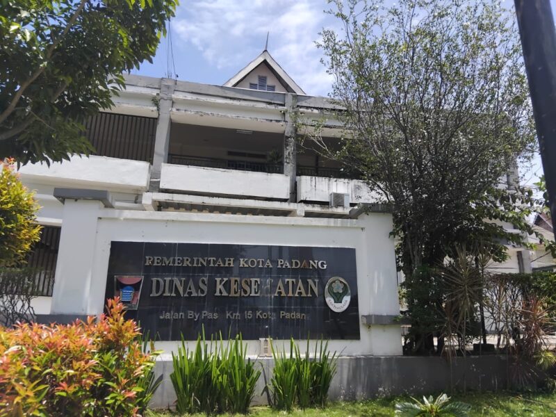Kantor Dinas Kesehatan Kota Padang. (Foto: Diskominfo Padang)