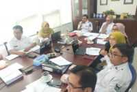 Suasana interview penilaian SPBE di Ruangan E-gov Kantor Dinas Kominfo Kota Padang. (Foto: Diskominfo Padang)