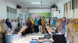 Dispangtan Padang Panjang menggelar Pelatihan Penyusunan Menu Beragam Bergizi Seimbang dan Aman (B2SA). (Foto: Diskominfo Padang Panjang)