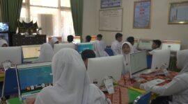 Perpustakaan Lentera Ilmu SMPN 1 Padang. (Foto: Diskominfo Padang)