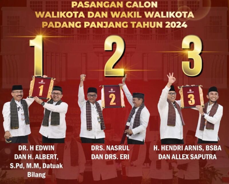 KPU Kota Padang Panjang bakal menggelar debat perorangan calon wali kota pada 23 Oktober 2024 di Gedung DPRD. (Foto: Diskominfo Padang Panjang)