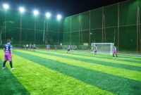 Dbox Arena Padang Panjang siap memanjakan para pecinta bola dengan fasilitas lengkap dan modern. (Foto: FB Kominfo Padang Panjang)
