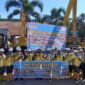 BWSS V Padang bersama Pemko Padang menggelar Apel Siaga Bencana di Lapangan Workshop BWSS V Padang, Selasa (29/10/2024). (Foto: Diskominfo Padang)