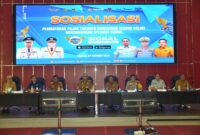 Bapenda Sumbar bersama Pemko Padang menggelar sosialisasi SIGNAL di Ruang Bagindo Aziz Chan Balaikota Padang, Selasa (29/10/2024). (Foto: Prokopim Padang)