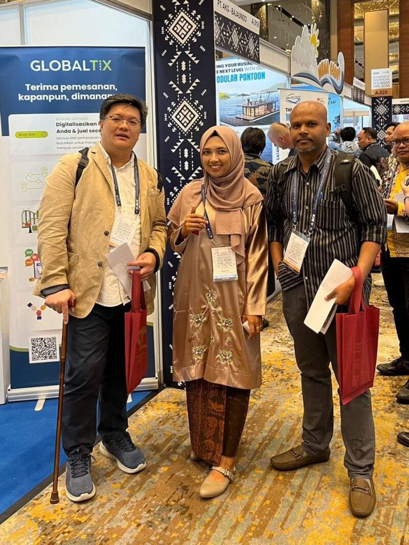 Desa Wisata Kubu Gadang wakili Sumbar pada event Wonderful Indonesia Tourism Fair Tahun 2024. (Foto: Diskominfo Padang Panjang)