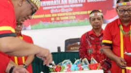 Perayaan Hari Jadi ke-25 Kabupaten Kepulauan Mentawai. (Foto: Prokopim Kepulauan Mentawai)