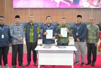 Plt Gubernur Sumbar Audy Joinaldy saat kegiatan kuliah umum tentang di Kampus III UIN Imam Bonjol Padang. (Foto: apdsb)