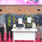 Plt Gubernur Sumbar Audy Joinaldy saat kegiatan kuliah umum tentang di Kampus III UIN Imam Bonjol Padang. (Foto: apdsb)