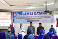 Pj Wali Kota Padang Panjang, Sonny Budaya Putra membuka Musda BKMT Padang Panjang, Sabtu (26/10/2024). (Foto: Kominfo Padang Panjang)