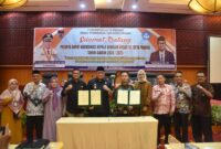 Pj Wako Padang Andree Algamar usai penandatanganan MoU antara Pemko Padang bersama PT 8 Elements. (Foto: Prokopim Padang)