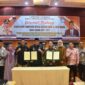 Pj Wako Padang Andree Algamar usai penandatanganan MoU antara Pemko Padang bersama PT 8 Elements. (Foto: Prokopim Padang)