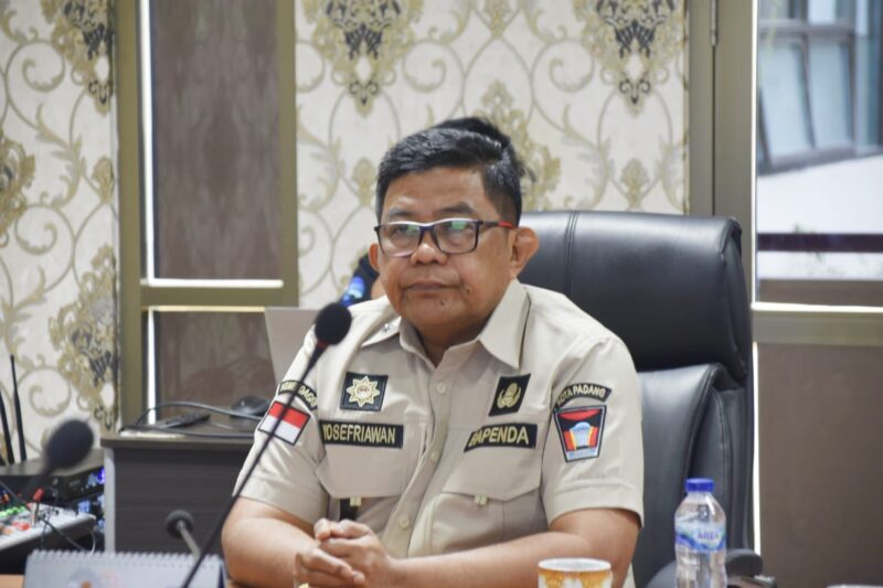 Pj Sekdako Padang Yosefriawan. (Foto: Diskominfo Padang)