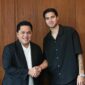 Ketua Umum PSSI, Erick Thohir bersama Kevin Diks. (Foto: IG @erickthohir)