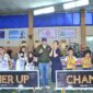 Pj Wali Kota Padang Andree Algamar menghadiri turnamen Garuda Padang Basketball Invitation 2024 di GOR HTT Padang, Minggu (27/10/2024). (Foto: Prokopim Padang)