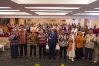 Pj Wali Kota Padang Andree Algamar membuka Lokakarya dan Supervisi Reformasi Pajak Daerah dan Retribusi Pajak Daerah di The Axana Hotel, Kamis (24/10/2024). (Foto: Prokopim Padang)