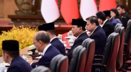 Presiden RI, Prabowo Subianto melakukan pertemuan bilateral dengan Presiden RRT, Xi Jinping, Sabtu (9/11/2024). (Foto: BPMI Setpres/Muchlis Jr)