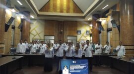 Pembukaan acara optimalisasi dan evaluasi pemanfaatan sertifikat elektronik/TTE pada aplikasi Srikandi untuk Agen Padang-CSIRT. (Foto: Diskominfo Padang)