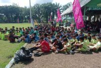 Sebanyak 64 tim SD dan MI se-Kota Padang mengikuti turnamen sepak bola mini KKG PJOK Padang Utara Cup II 2024. (Foto: Diskominfo Padang)