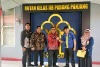 Rutan Kelas IIB Padang Panjang dan Disdikbud berkolaborasi memberantas buta aksara WBP. (Foto: Diskominfo Padang Panjang)