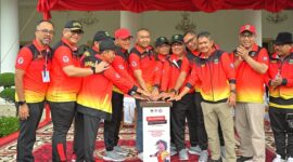 Pembukaan Pra-Popnas Zona 1 Sumatera 2024 di Istana Gubernur Sumbar, Sabtu (9/11/2024). (Foto: ADPSB)