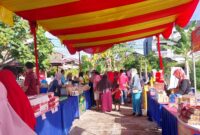 Suasana pasar murah di Komplek Pemda, Kelurahan Lubuk Minturun, Kecamatan Koto Tangah. (Foto: Diskominfo Padang)