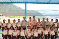 Jambore Ranting Kwartir Ranting Kecamatan Lubuk Begalung Tahun 2024 resmi dibuka di Ampalu Camp, Kelurahan Pegambiran Ampalu Nan XX, Kamis (14/11/2024). (Foto: FB Diskominfo Padang)