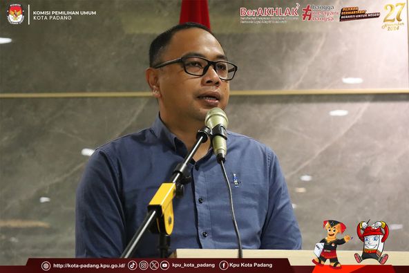 Ketua KPU Kota Padang, Dorri Putra. (Foto: Dok KPU Padang)