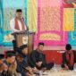 Pj Bupati Tanah Datar, Arry Yuswandi memberikan sambutan saat pengukuhan anggota KAN Limo Kaum di gedung pertemuan Kecamatan Lima Kaum, Sabtu (16/11/2024). (Foto: Prokopim Tanah Datar)