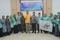 Camat Lubeg Andi Amir bersama pengurus PPI Lubeg usai pengukuhan. (Foto: Ist)